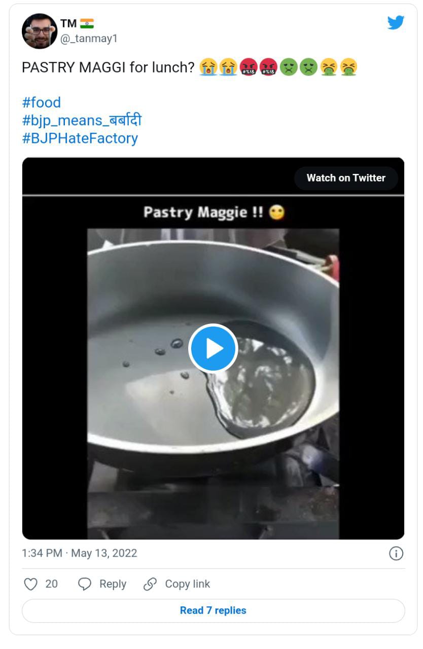 Video of PASTRY MAGGI went viral, try you too