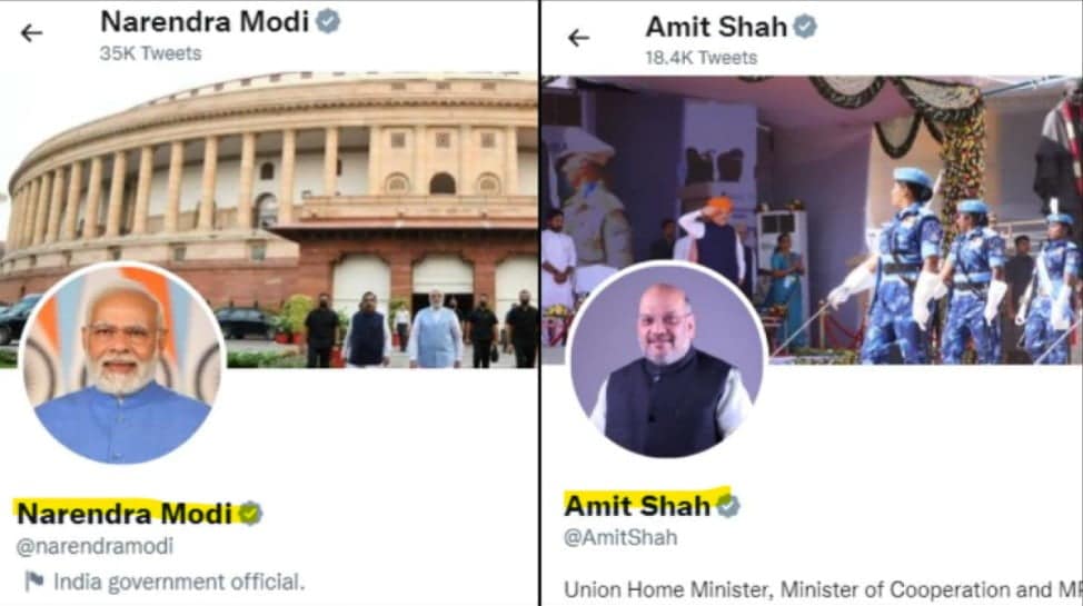 Twitter: Blue tick 'disappeared' from accounts of many people including PM Modi, Amit Shah Twitter: PM मोदी, अमित शाह सहित कई लोगों के अकाउंट्स से ब्लू टिक हुआ 'गायब' 