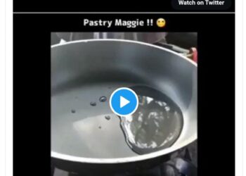 Video of PASTRY MAGGI went viral, try you too