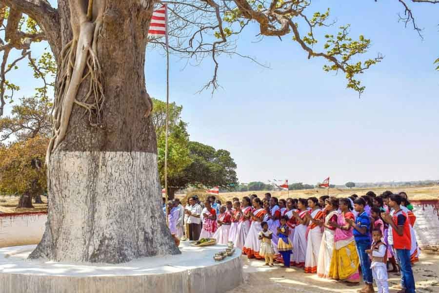 Barah Pahda jatra Puja