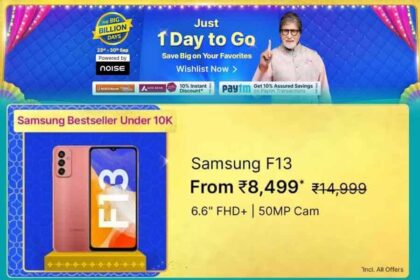 Flipkart Big Billion Days Sale