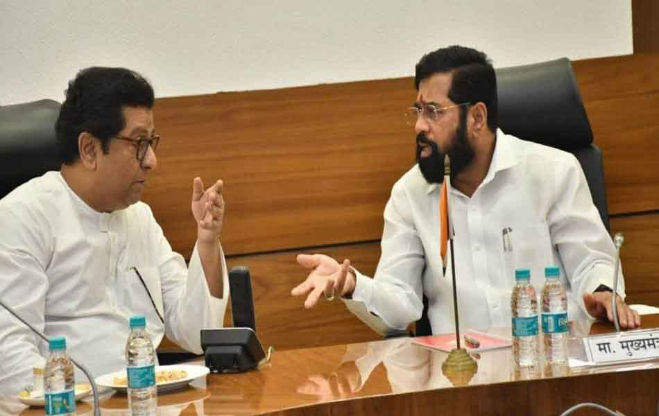 Raj Thackeray meets Eknath Shinde