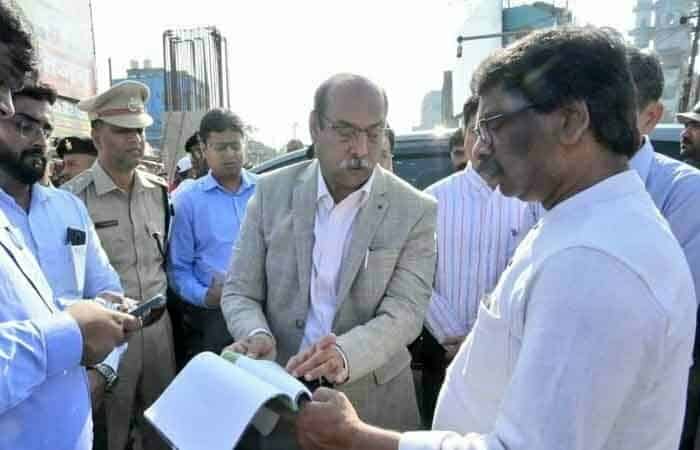 Kantatoli flyover inspection