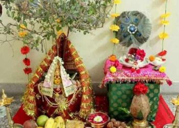 Tulsi and Shaligram ji's marriage