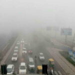 Delhi Dense fog cold wave