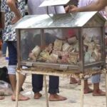 Pahari Temple Donation box