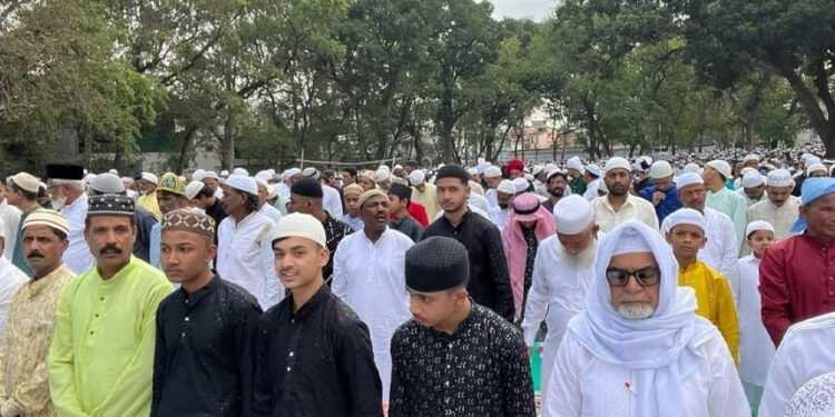 EID prayers offered in Ranchi