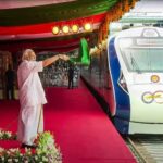 PM Modi flags off Vande Bharat train