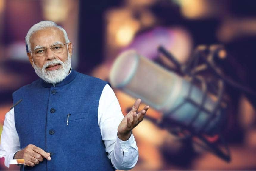 PM Modi launches 91 FM Radio