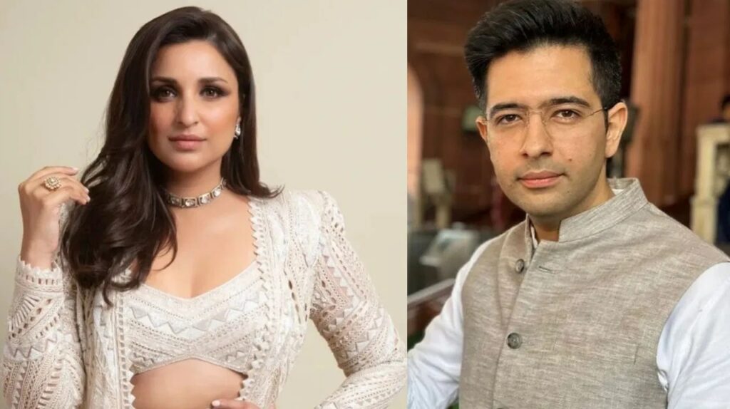 Parineeti Chopra and Raghav Chadha