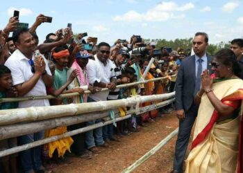 Draupadi Murmu reached Odisha