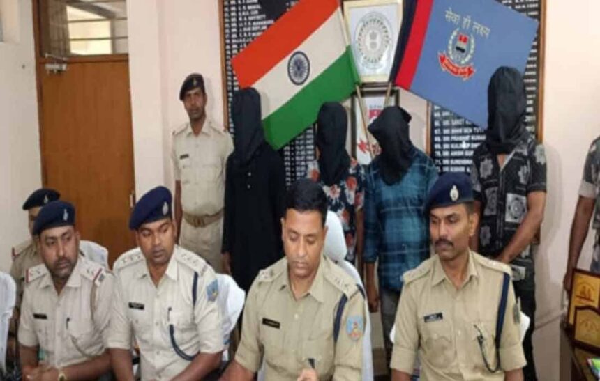 Four accused were arrested after foiling the conspiracy to kill Deepak Kumar Gupta.