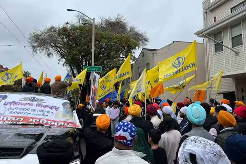 Khalistan supporters