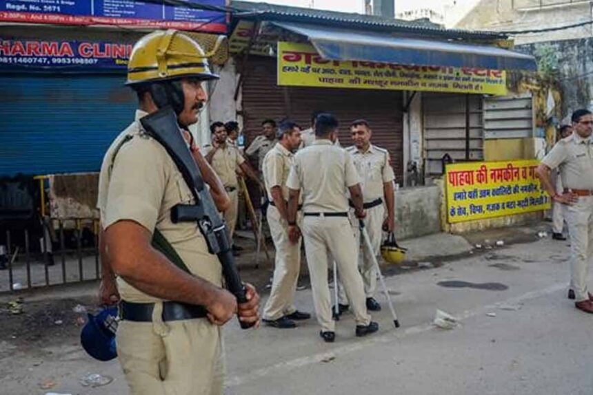 Haryana Violence Two mosques were set on fire by throwing petrol bombs