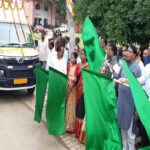 Lohardaga Dr. Rameshwar Oraon Five state-of-the-art ambulances were flagged off