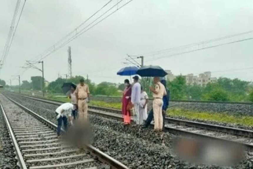 Ranchi Dead body of young man and woman found near railway track