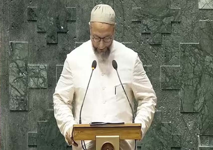 Asaduddin Owaisi in Loksabha