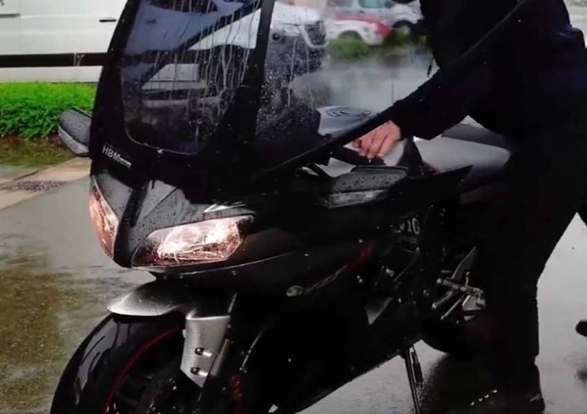 Bike shade viral video