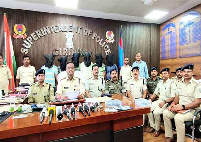 Giridih Police Arrested 6 accused in the case of Kidnapping