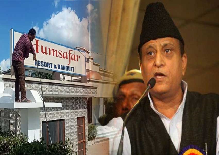 Bulldozer Runs on Azam Khan's Humsafar Resort