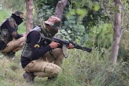 Encounter between army and terrorists in Jammu and Kashmir