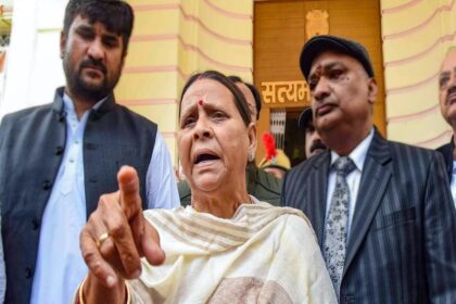 Former Chief Minister Rabri Devi said