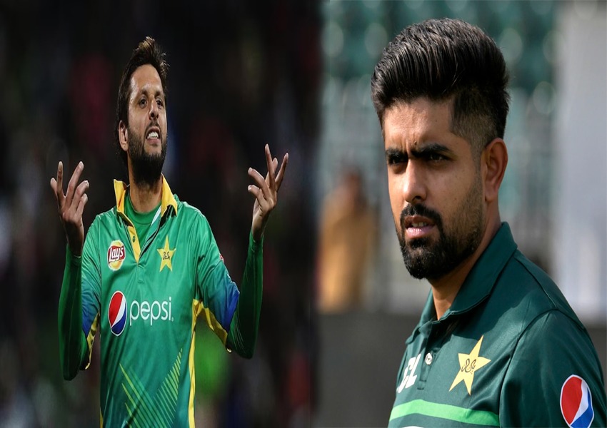 Former Pakistan cricketer Afridi took a dig at Captain Babar Azam