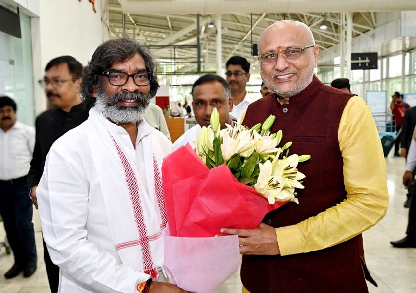 Governor CP Radhakrishnan bid farewell to Jharkhand