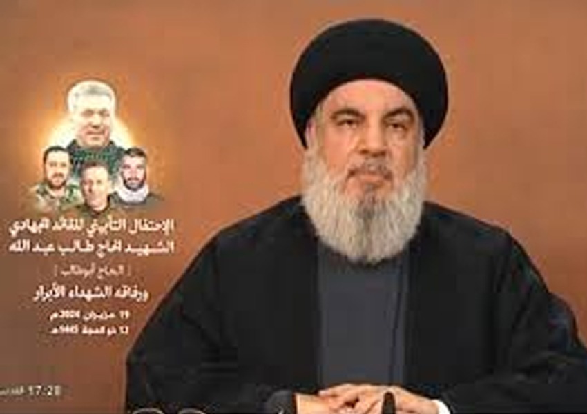 Hassan Nasrallah said