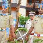 IG Saket Kumar Paid Tribute by Paying floral Tributes