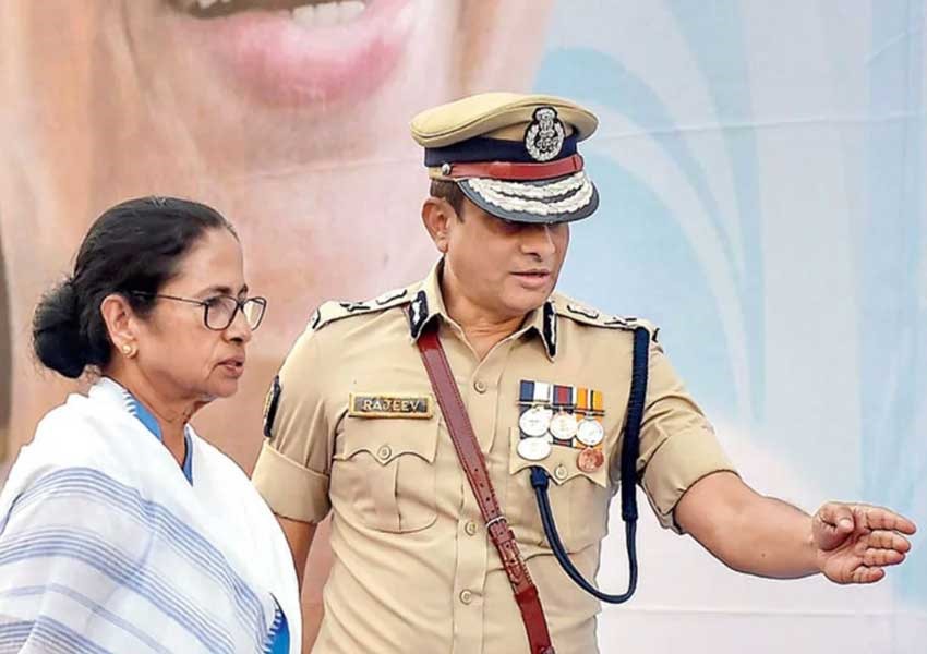 Rajiv Kumar reinstated as police chief in West Bengal