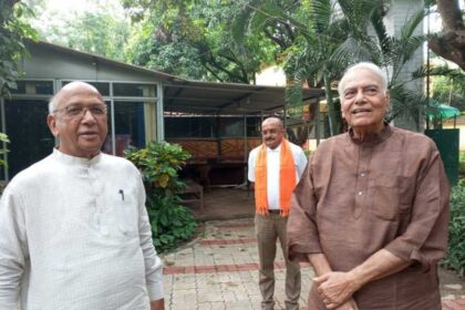 Saryu Rai met Yashwant Sinha