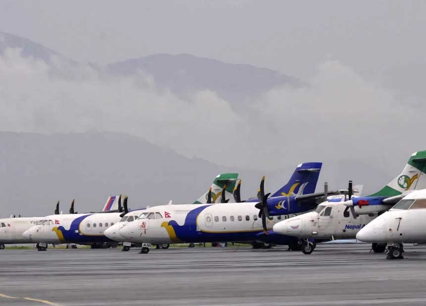 Aircraft operations affected at Nepal's airport due to bad weather