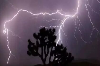 Two Died after Being hit by Lightning