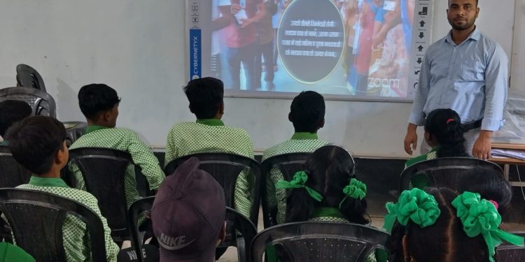 Training given Students for Voting