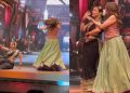 Vidya Balan Fell on the Stage