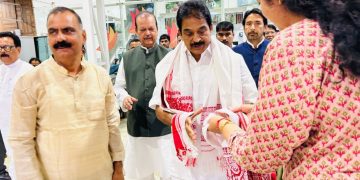 KC Venugopal Reached Ranchi