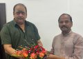 LJP (R) State President met Governor Raghuvar Das