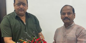 LJP (R) State President met Governor Raghuvar Das