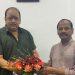 LJP (R) State President met Governor Raghuvar Das