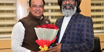 MLA Irfan Ansari Met Hemant Soren