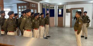 SP Ajay Kumar Met the newly appointed Watchmen