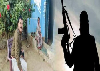 SP-Deepak-Pandey-reach-Maoist-House